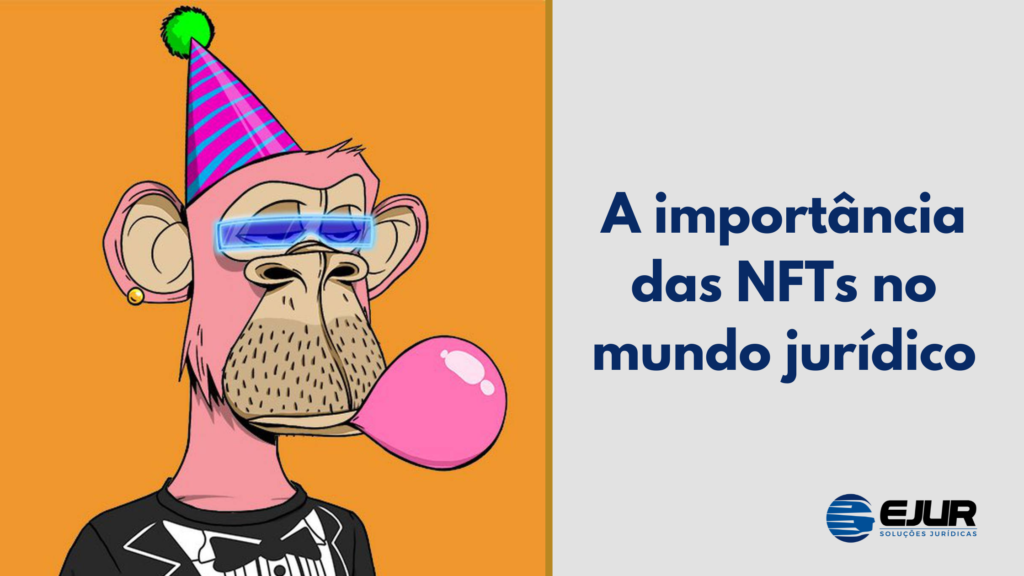 imagem com texto sobre NFT com imagem comprada por Neymar